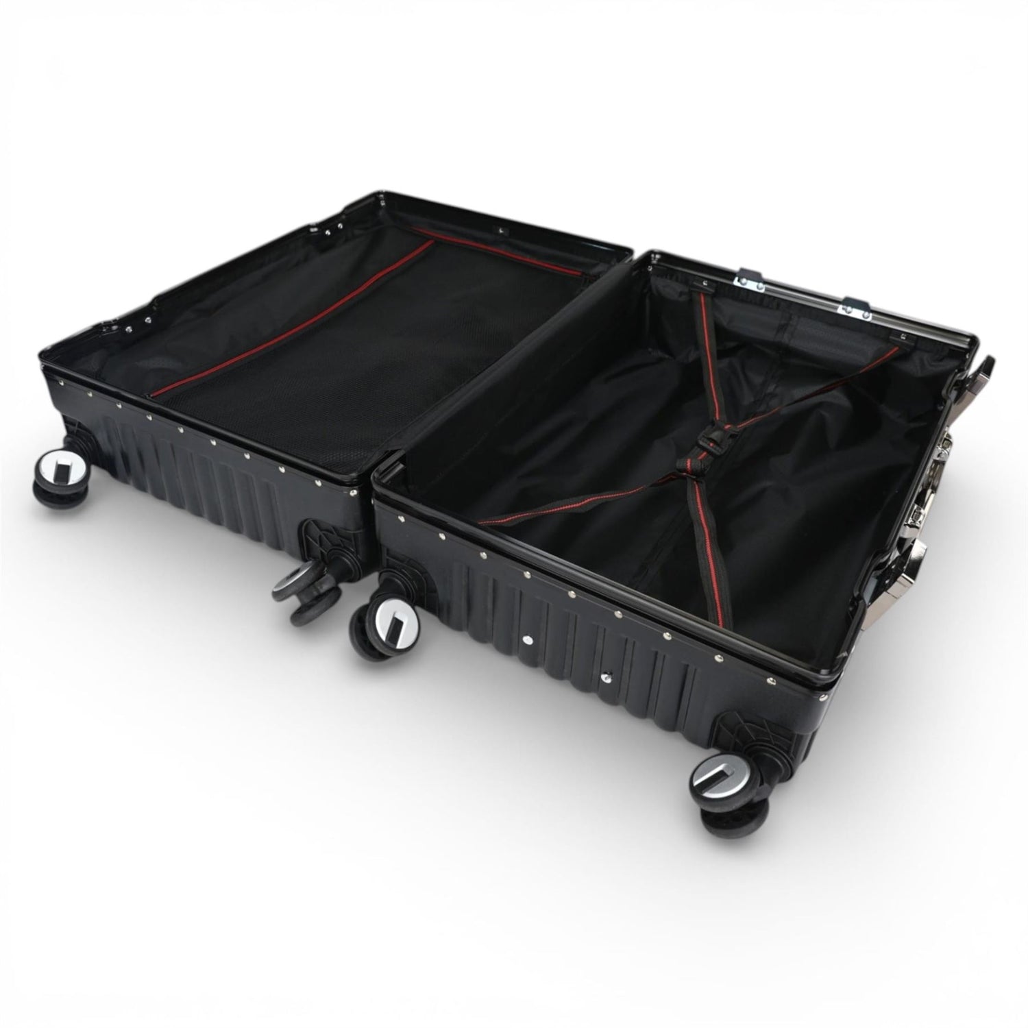 Airdrie Set of 3 Hard Shell Suitcase in Black