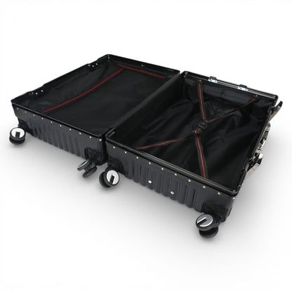 Airdrie Set of 3 Hard Shell Suitcase in Black
