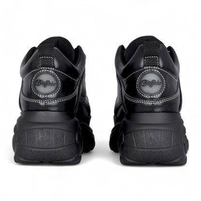 Buffalo Womens Black Chunky Platform Fashion Trainers - 1339-14