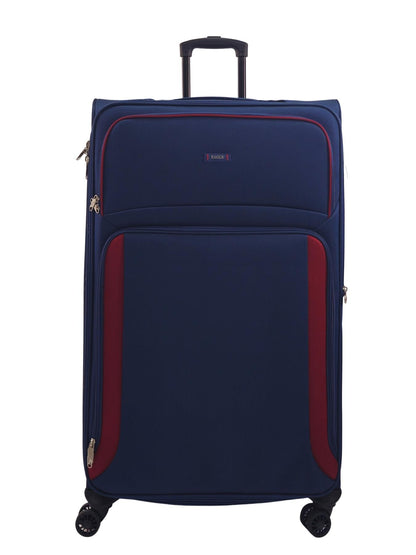 Ashland Extra Large Soft Shell Suitcase in Navy