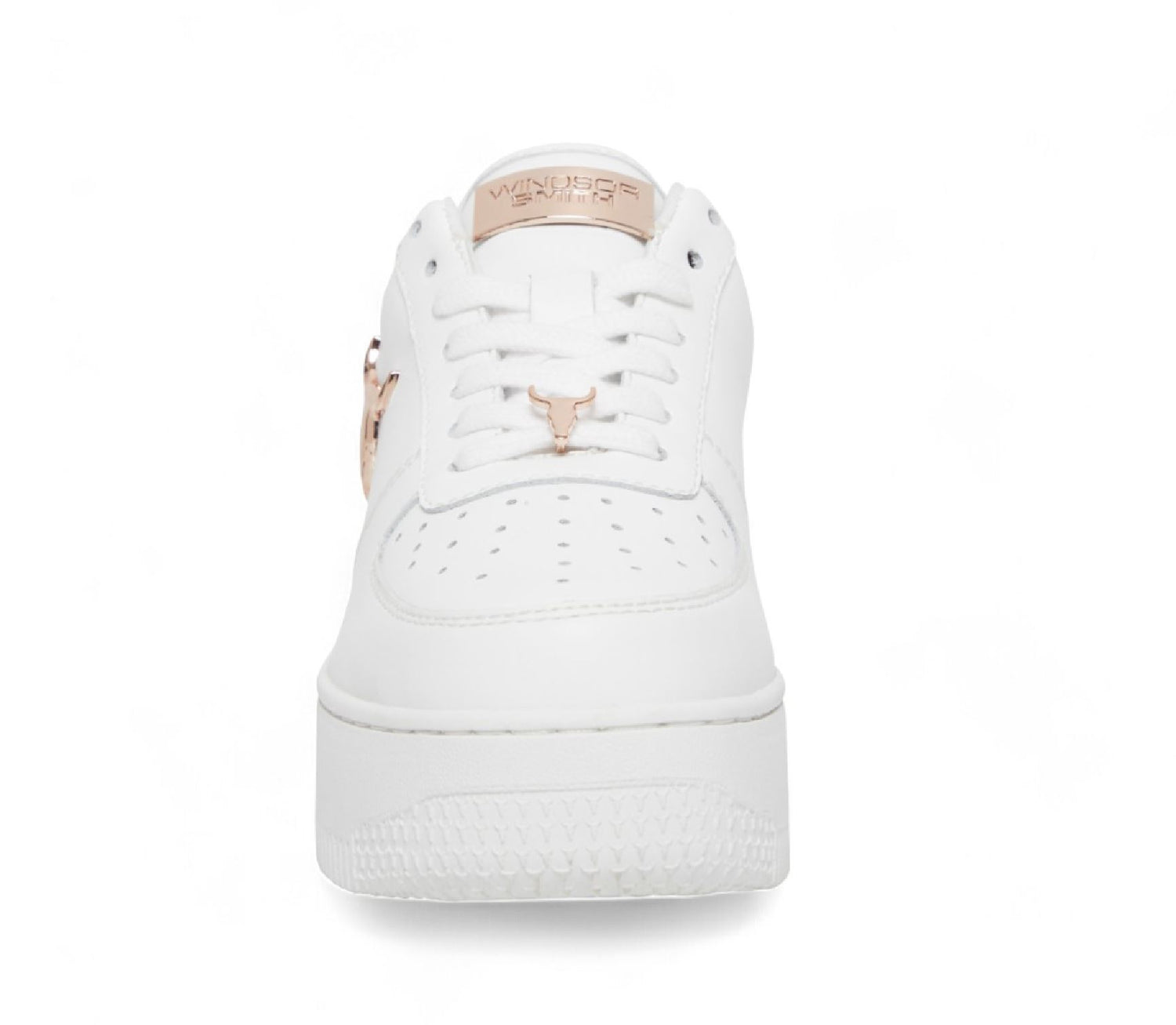 Windsorsmith White Chunky Leather Sneakers - Rich