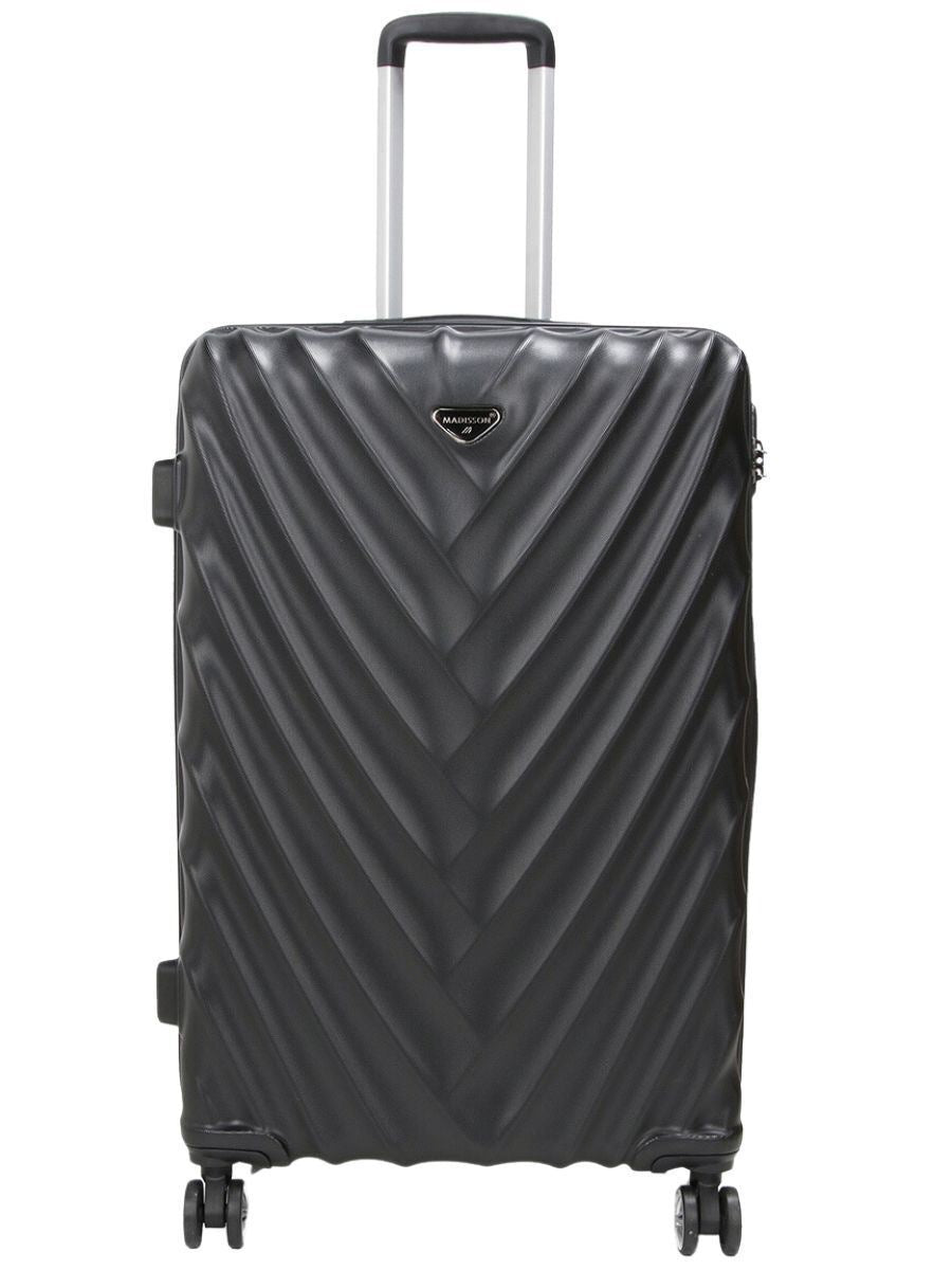 Chatom Large Hard Shell Suitcase in Black