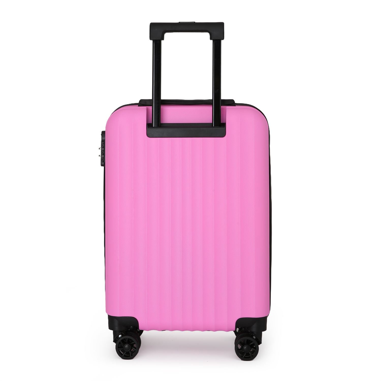 Edmonton Set of 3 Hard Shell Suitcase in Pink