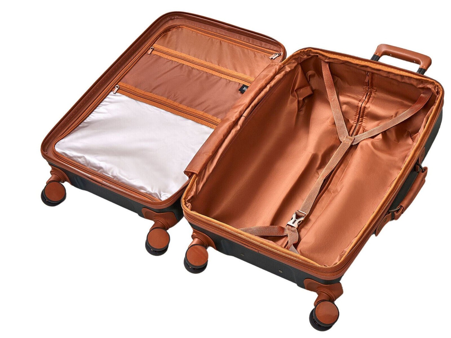 Hard Shell Classic Suitcase 4 Wheel Cabin Luggage Trolley Travel Bag