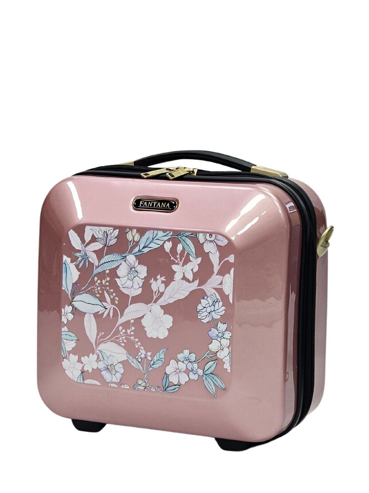 Butler Cosmetic Hard Shell Suitcase in Pink