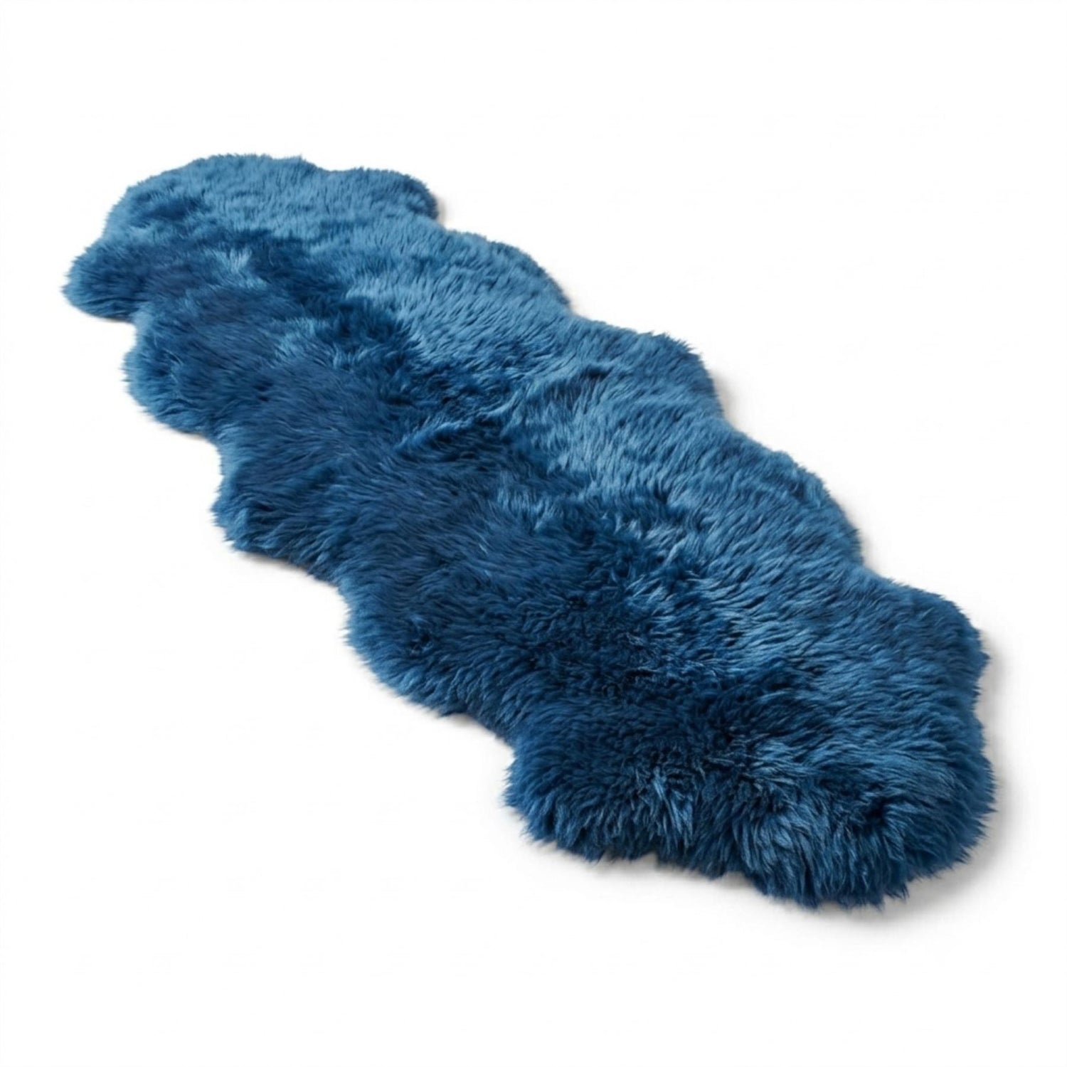 Genuine Sheepskin Double Natural Fluffy Silky Soft Real Wool Rug