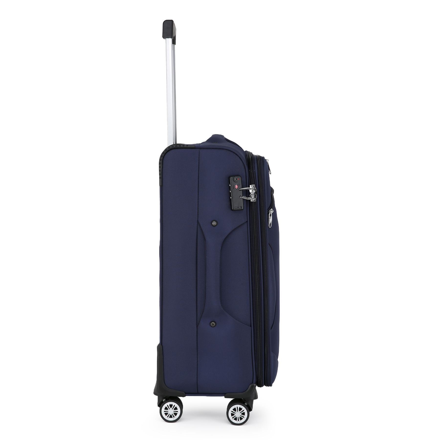 Delta Large Hard Shell Suitcase in Navy