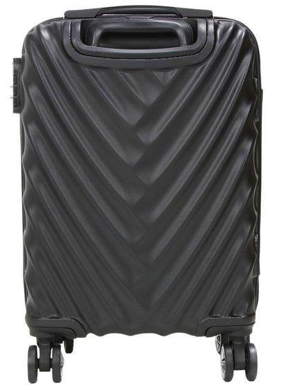 Chatom Cabin Hard Shell Suitcase in Black