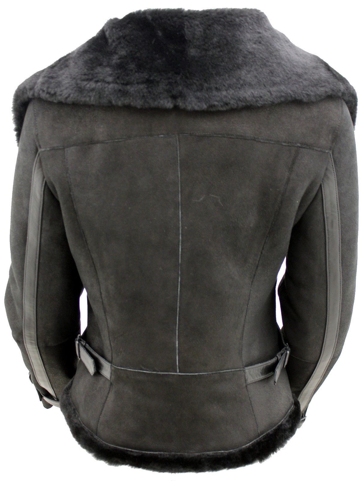 Womens Merino Sheepskin Leather Jacket-Petworth