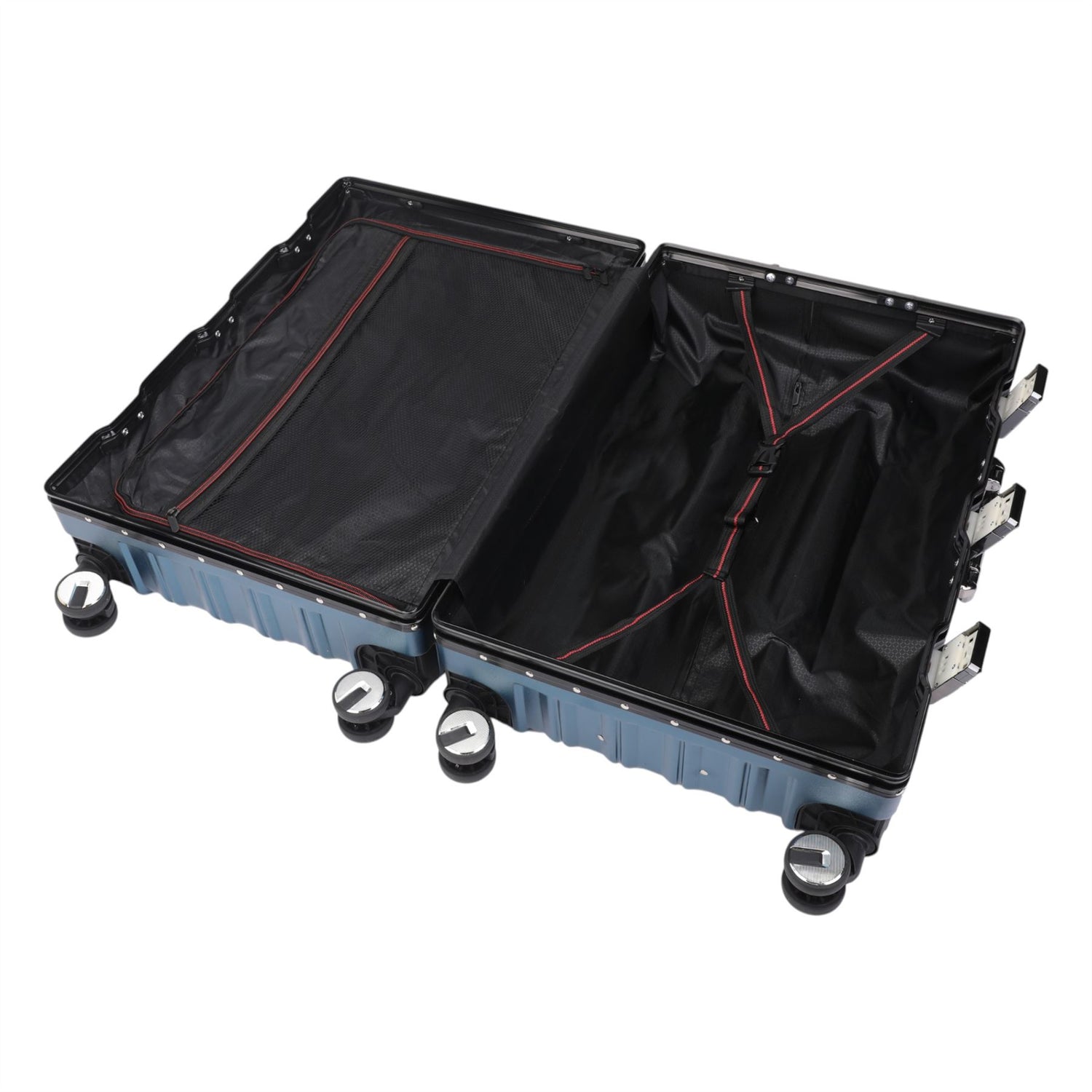 Airdrie Set of 3 Hard Shell Suitcase in Blue