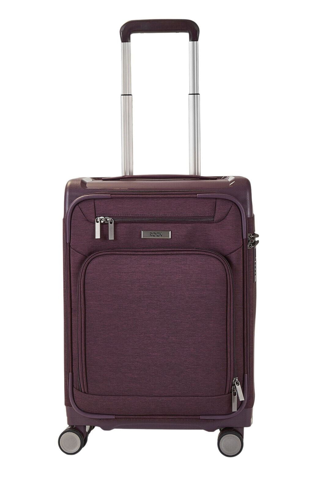 Anniston Cabin Soft Shell Suitcase in Purple