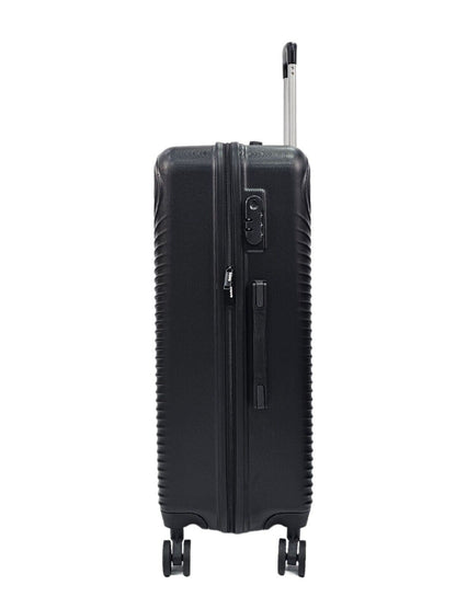 Brookside Large Hard Shell Suitcase in Black