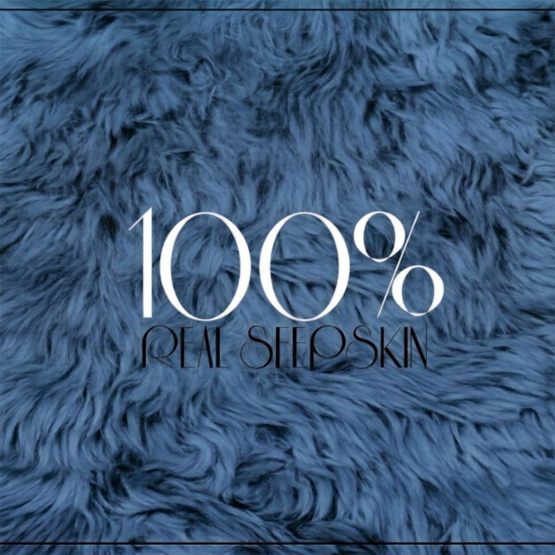 Genuine Sheepskin Natural Silky Soft Fluffy Real Wool Rug