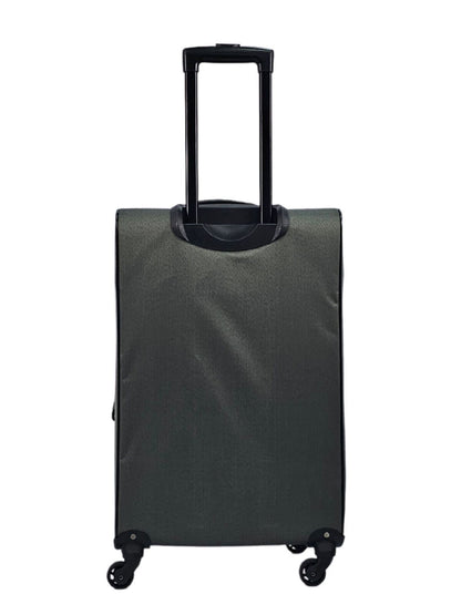 Coaling Medium Soft Shell Suitcase in Grey