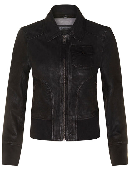 Womens  MA-1 Varsity Bomber Jacket-Modbury