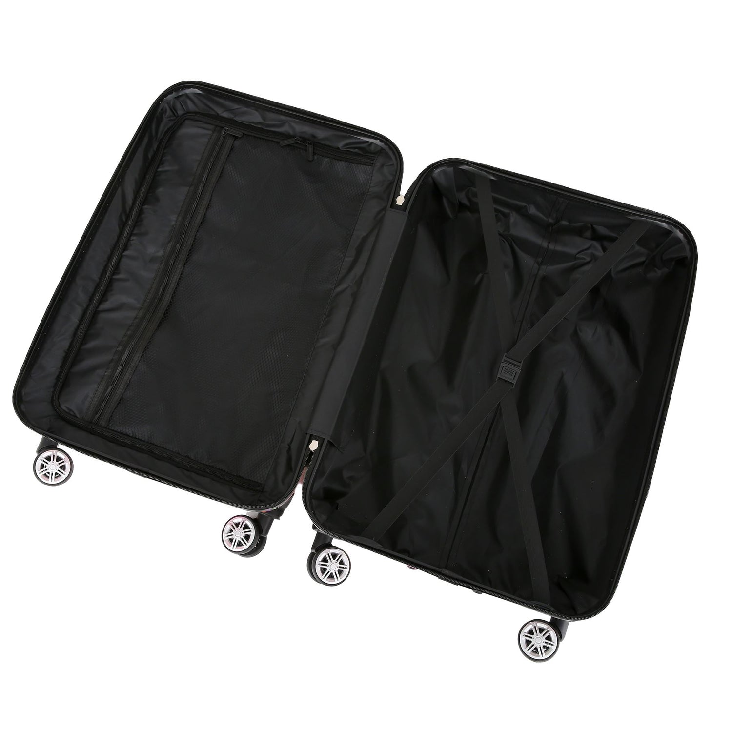 Hard Shell Printed Cabin Suitcase 35 x 23.5 x 56 cm Luggage Suitable for Easyjet, Ryanair, Wizzair