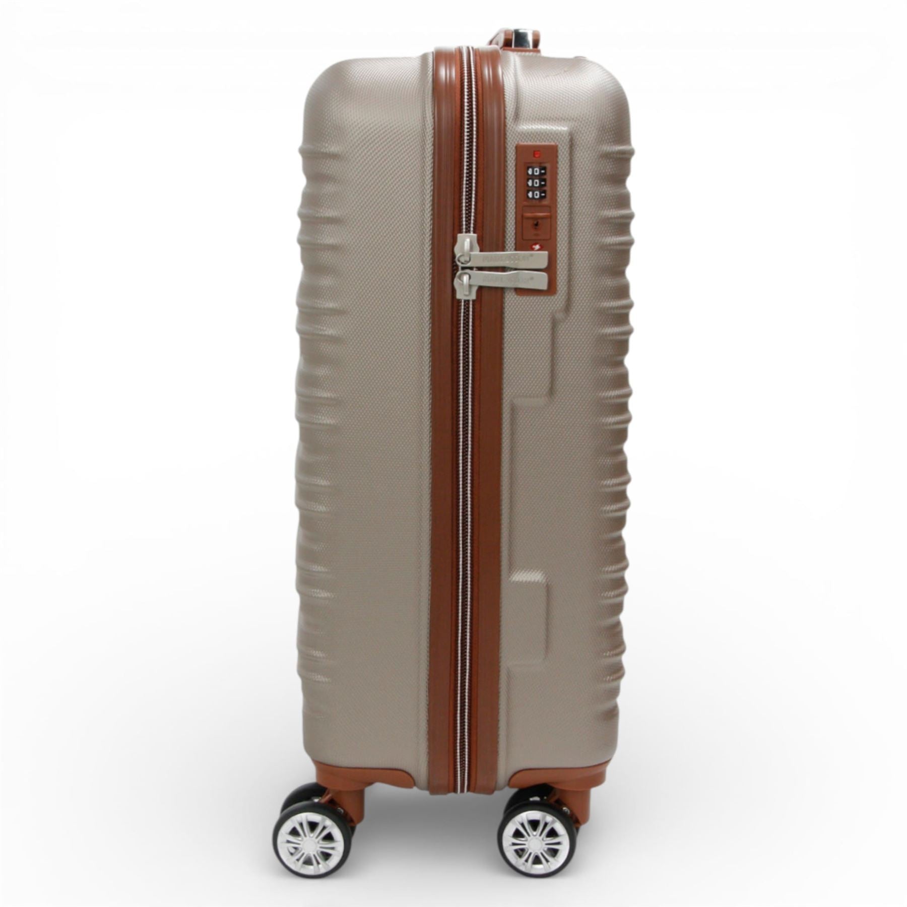 Armidale Cabin Hard Shell Suitcase in Champagne