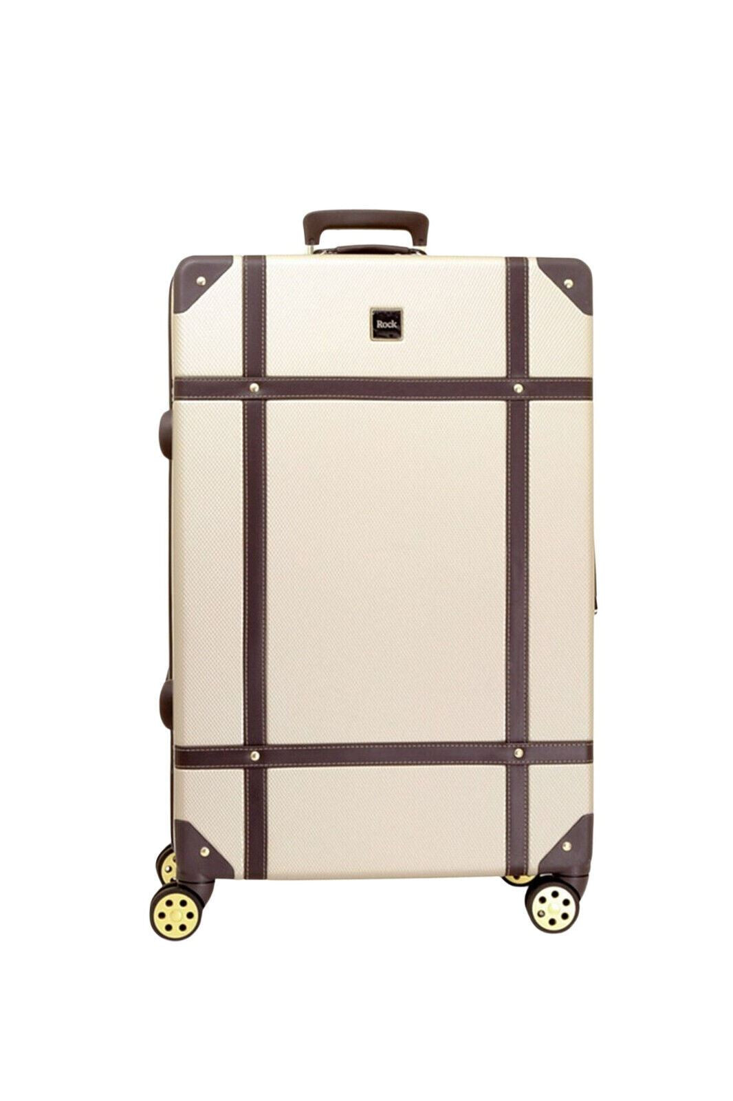 Alexandria Large Hard Shell Suitcase in Gold