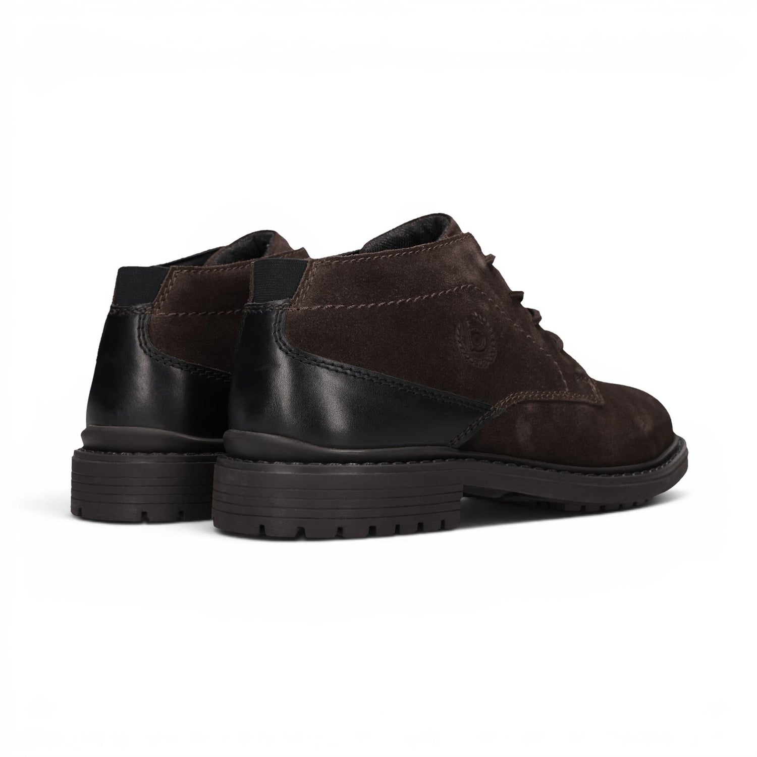 Bugatti Mens Dark Brown Suede Leather Lace-up Desert Ankle Boots - Lota