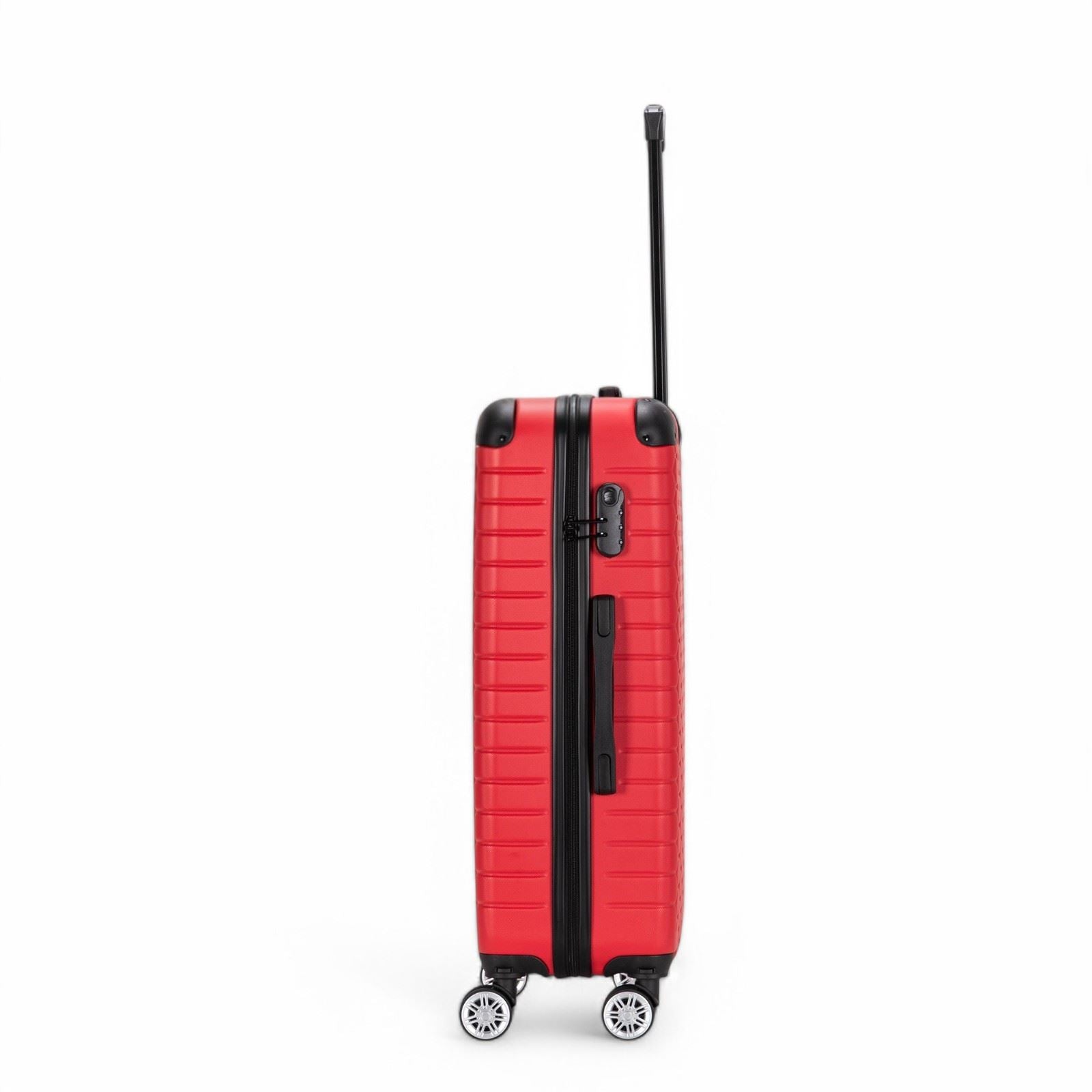 Noda Large Hard Shell Suitcase in Red