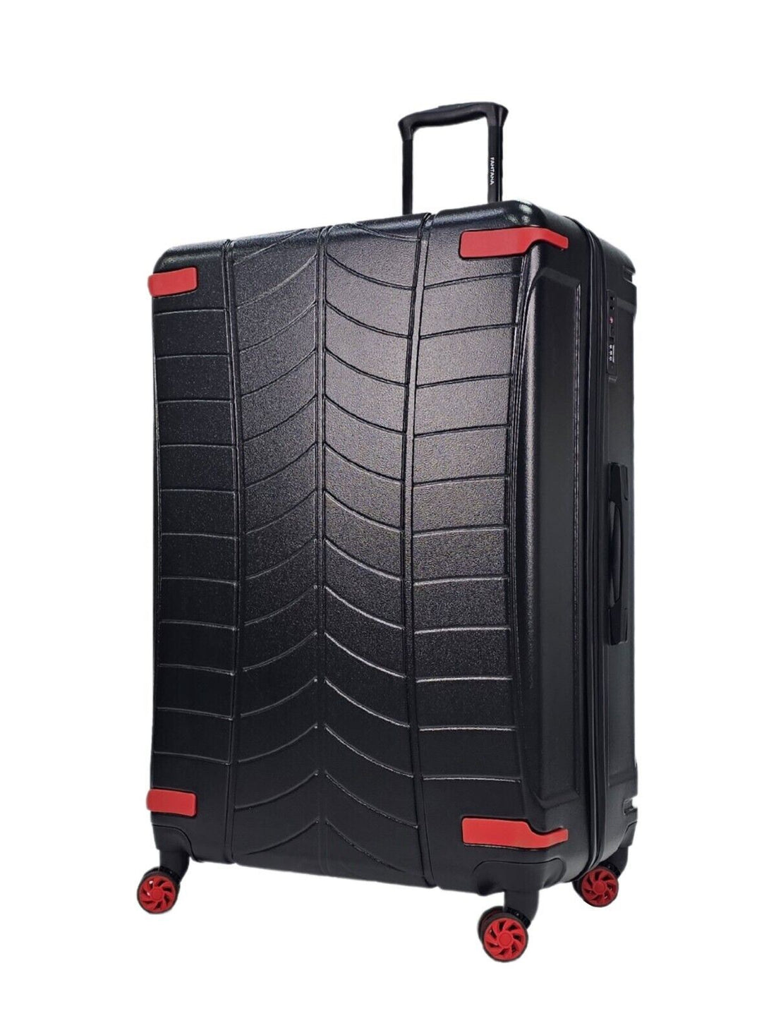 Bynum Double Extra Large Hard Shell Suitcase in Black