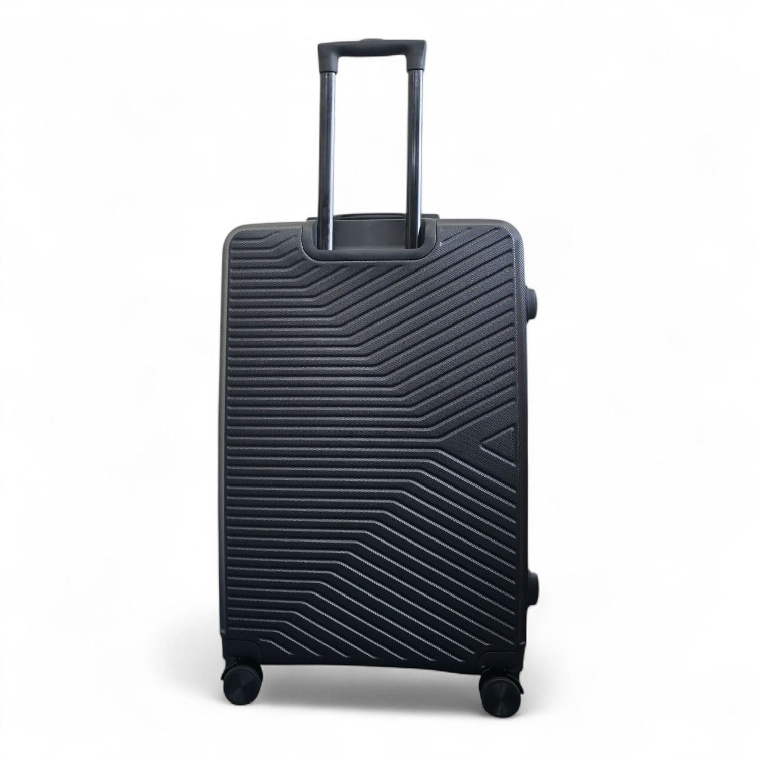 Junee Large Hard Shell Suitcase in Black