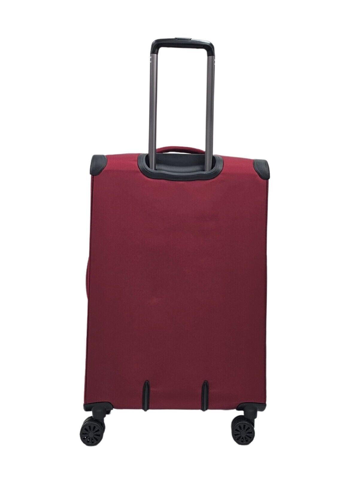Blountsville Medium Soft Shell Suitcase in Burgundy