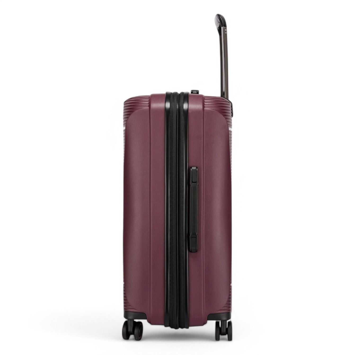 Abiko Large Hard Shell Suitcase in Burgundy