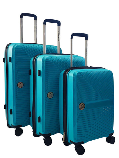 Abbeville Set of 3 Hard Shell Suitcase in Mint