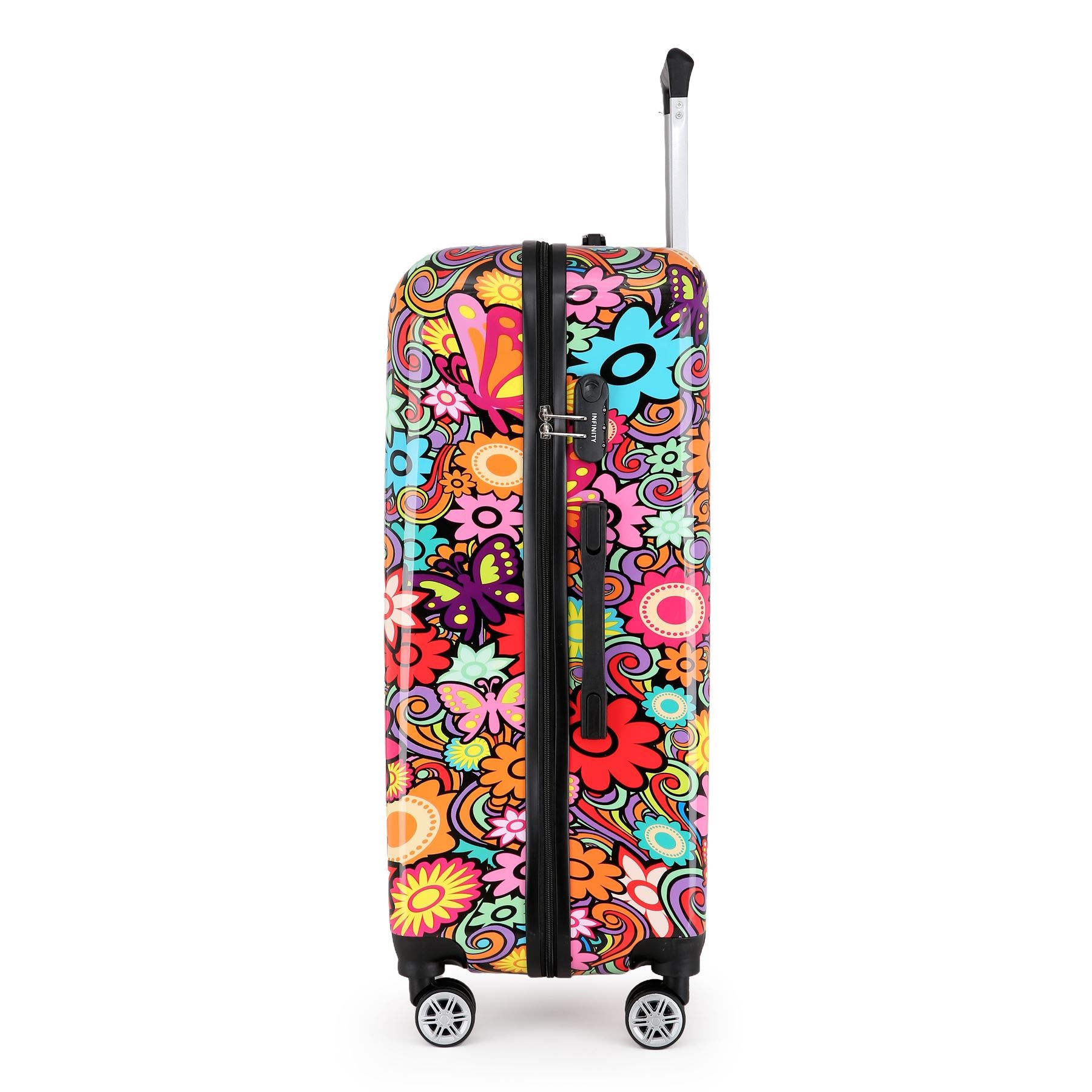 Chelsea Large Hard Shell Suitcase in Flower