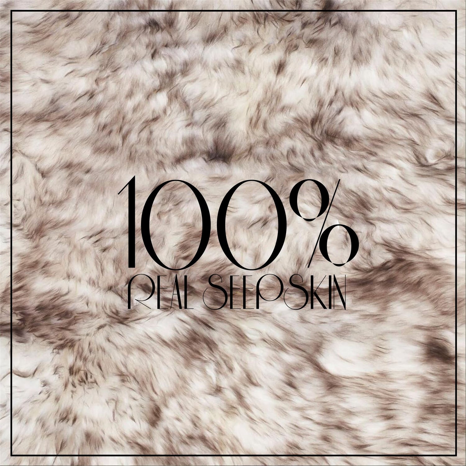 Genuine Sheepskin Natural Silky Soft Fluffy Real Wool Rug