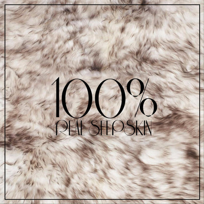 Genuine Sheepskin Natural Silky Soft Fluffy Real Wool Rug