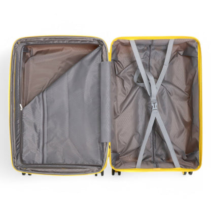 Balranald Large Hard Shell Suitcase in Yellow