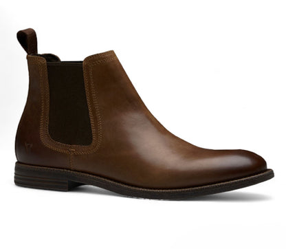 Windsorsmith Brown Leather Chelsea Ankle Boots - Sergio