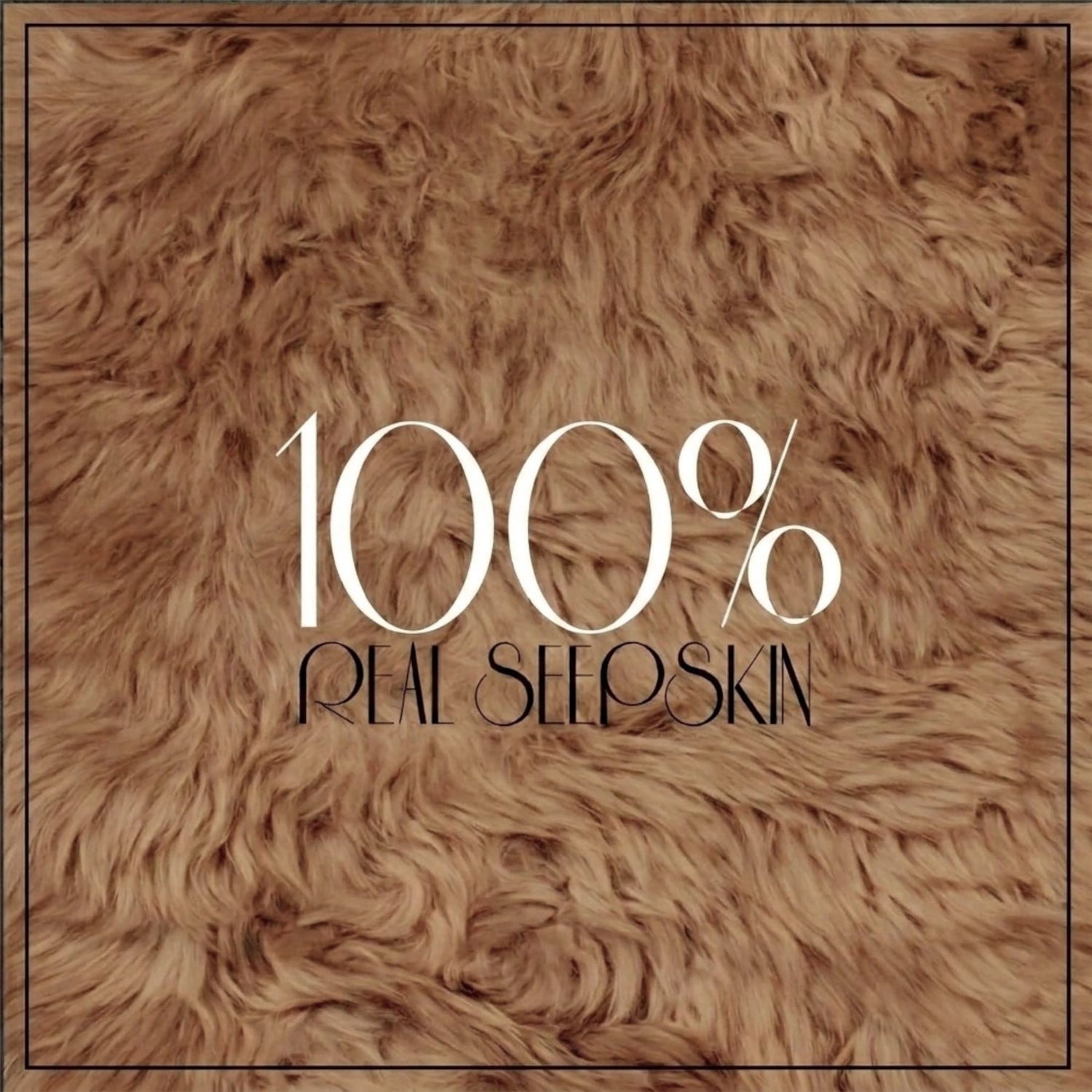 Genuine Sheepskin Natural Silky Soft Fluffy Real Wool Rug