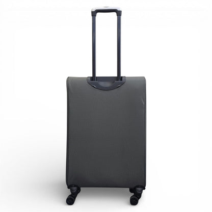 Nagoya Medium Soft Shell Suitcase in Grey