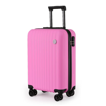 Edmonton Set of 3 Hard Shell Suitcase in Pink
