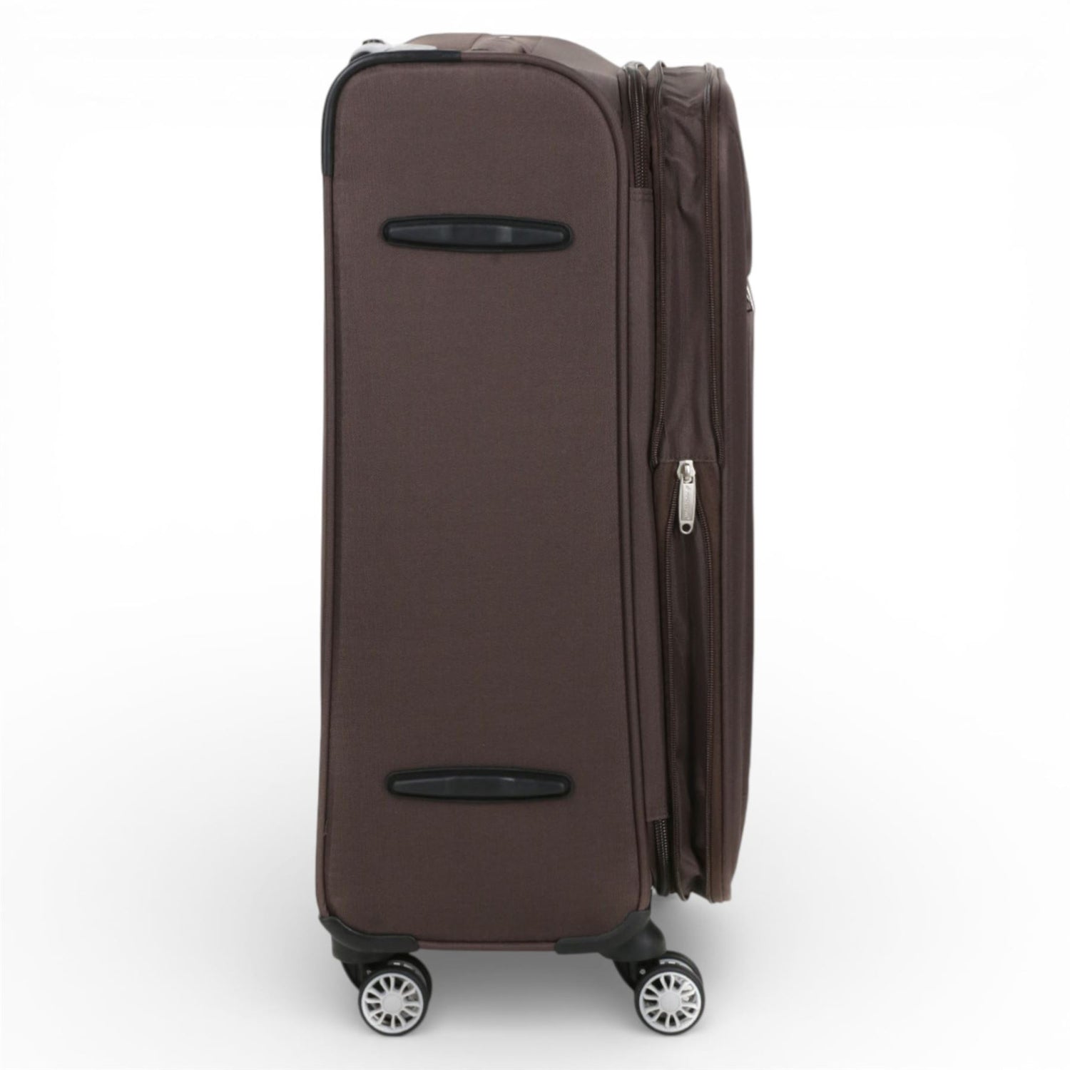Carrollton Medium Soft Shell Suitcase in Brown
