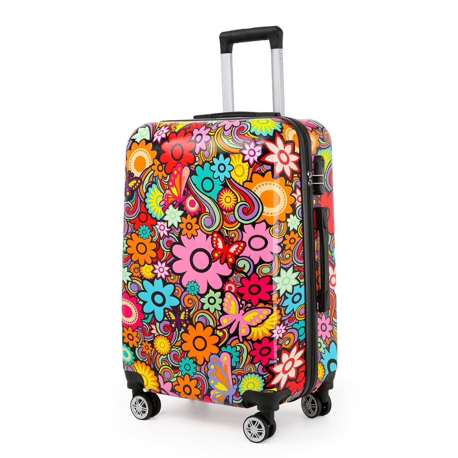 Chelsea Medium Hard Shell Suitcase in Flower