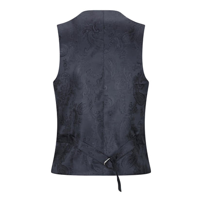 Boys 3 Piece Shiny Royal Blue Classic Suit