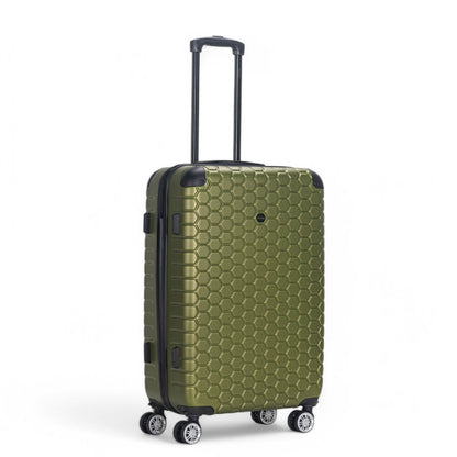Noda Medium Hard Shell Suitcase in Green