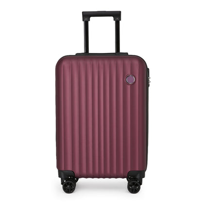 Edmonton Cabin Hard Shell Suitcase in Burgundy