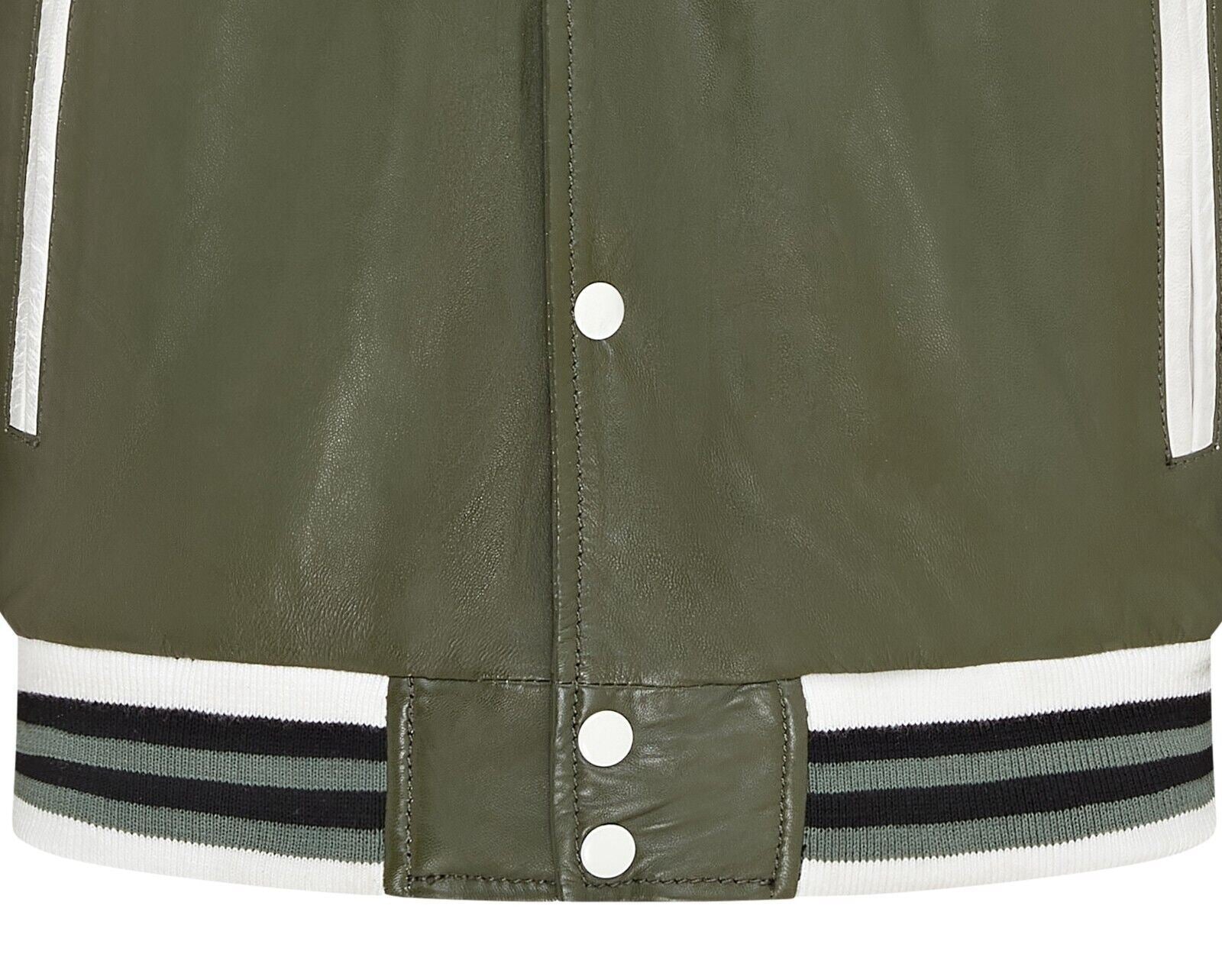 Mens Baseball Leather Letterman Bomber Jacket - Walthamstow