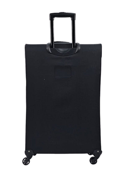 Coaling Large Soft Shell Suitcase in Black