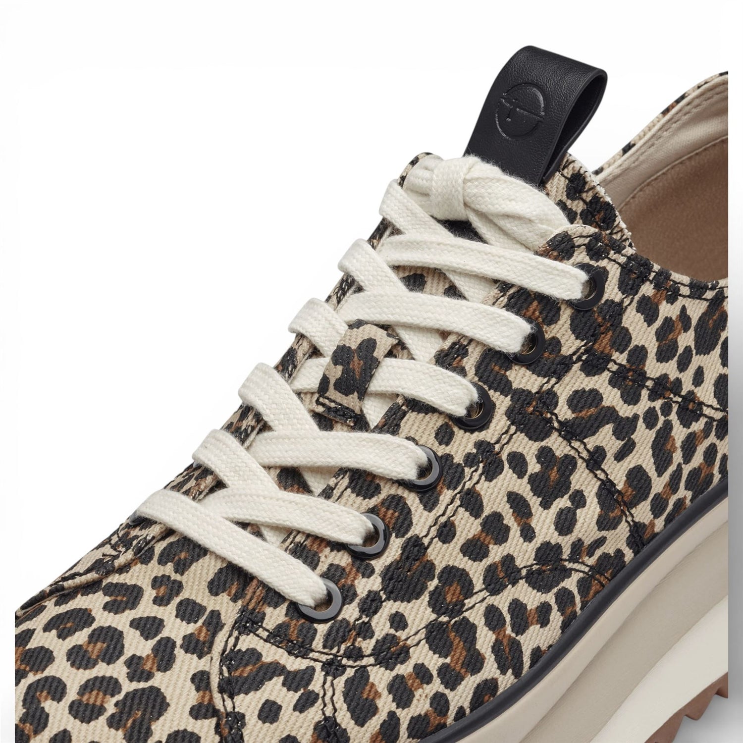 Tamaris Women’s Platform Trainers Leopard Print Sneaker Shoes