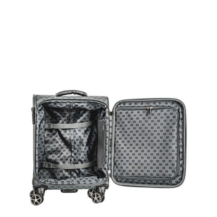 Cleveland Cabin Soft Shell Suitcase in Grey