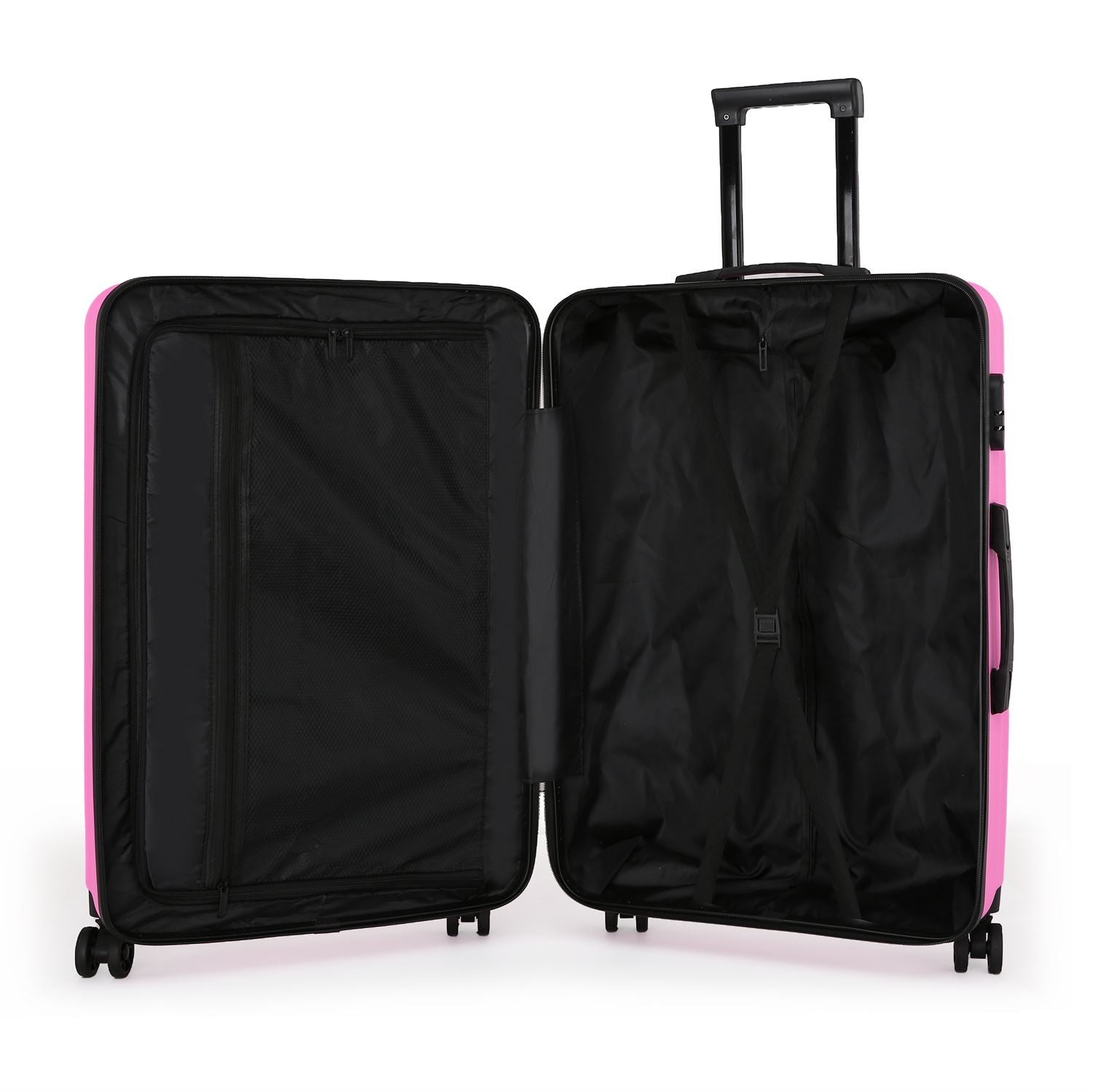Edmonton Set of 3 Hard Shell Suitcase in Pink