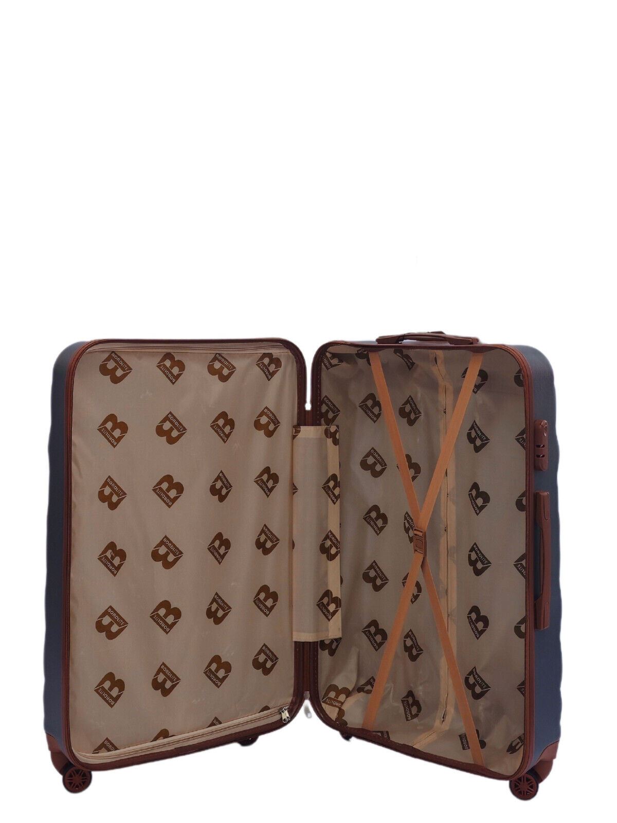 Courtland Large Soft Shell Suitcase in Grey