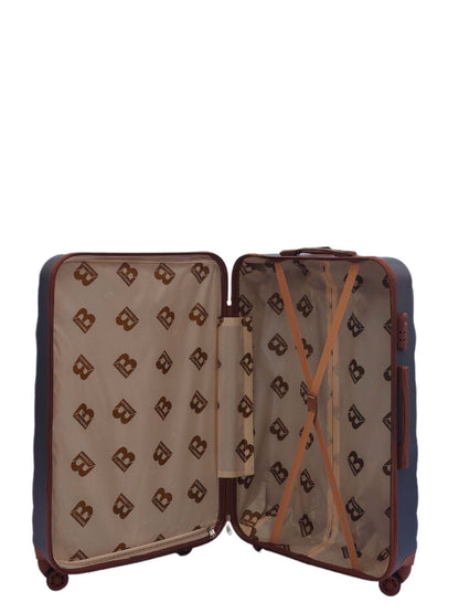 Courtland Large Soft Shell Suitcase in Grey