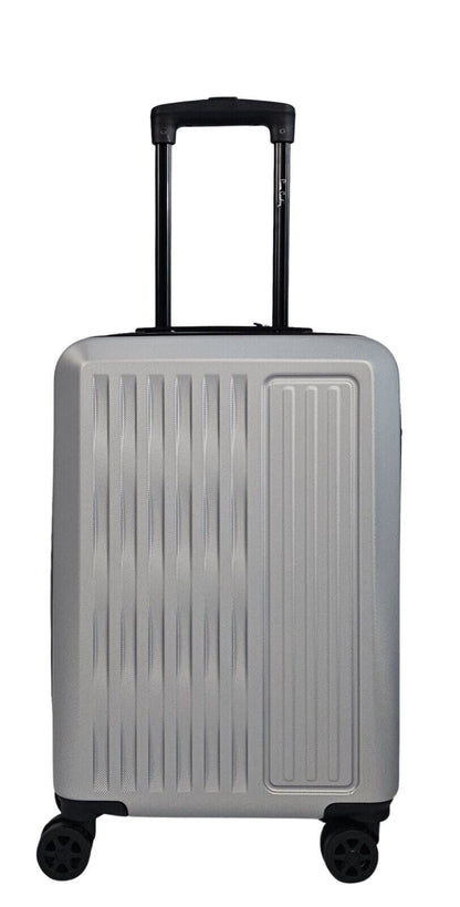 Cullman Cabin Hard Shell Suitcase in Silver